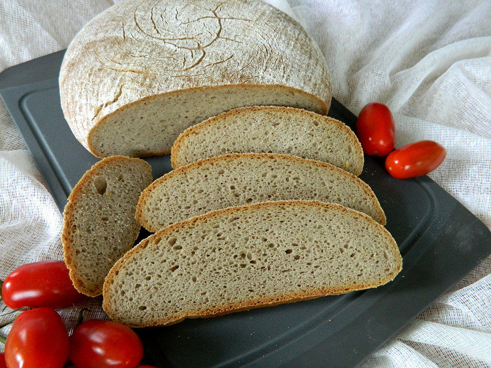 Roggenmischbrot 60/40 mit Sauerteig und Vorteig| Chefkoch