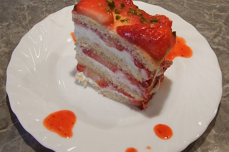 Erdbeerlasagne Erdbeerlasagne