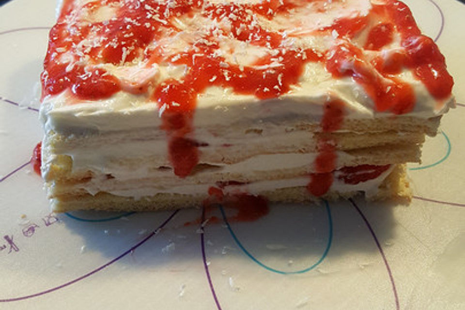 Erdbeerlasagne Erdbeerlasagne