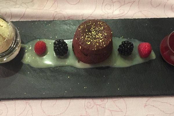 Sformatino - kleiner warmer Schokoladenkuchen von schmitzebilla | Chefkoch