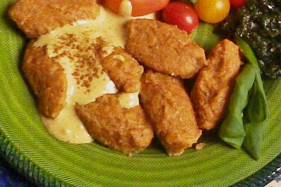 Süßkartoffelgnocchi mit Rucolapesto