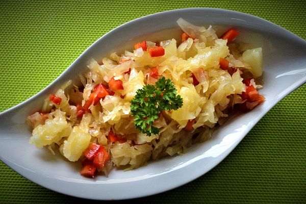 Sauerkrautsalat mit Ananas von bluebandit | Chefkoch