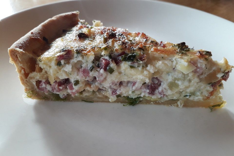 Majas Quiche Lorraine in verschiedenen Variationen