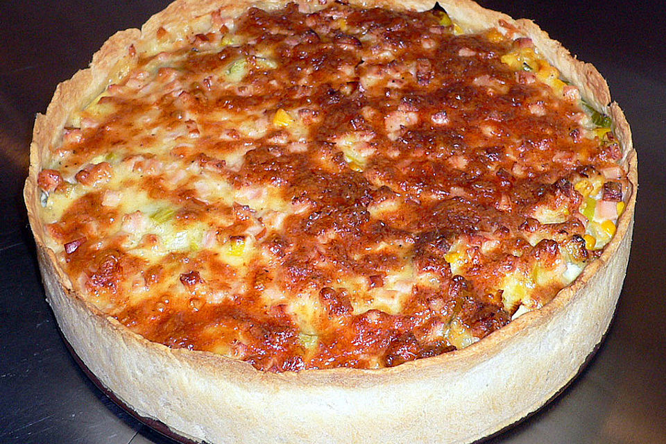 Majas Quiche Lorraine in verschiedenen Variationen