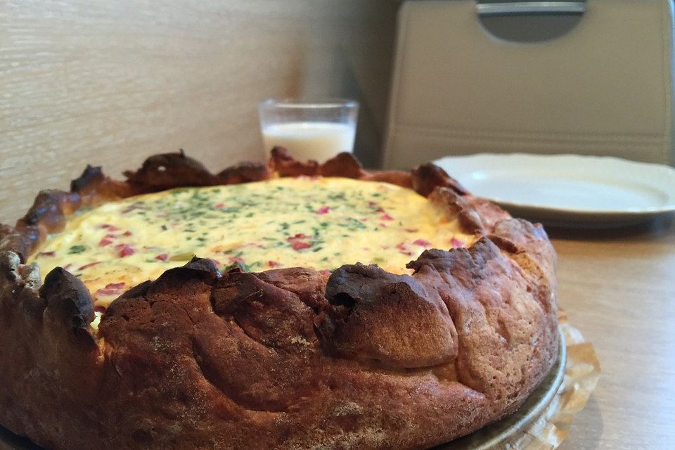 Majas Quiche Lorraine in verschiedenen Variationen