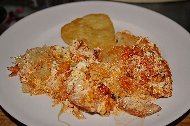 Überbackenes Sauerkraut von Mel66| Chefkoch