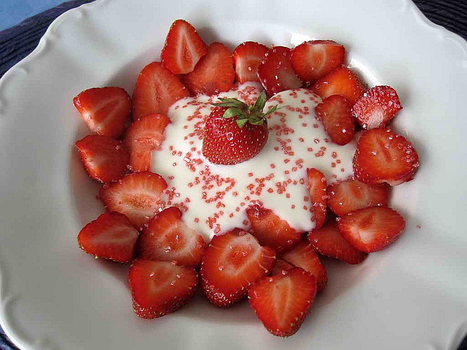 Erdbeeren mit Quark von Tiger0603| Chefkoch