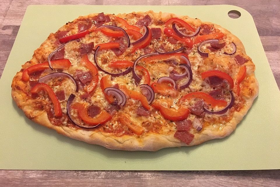 Der beste Pizzateig