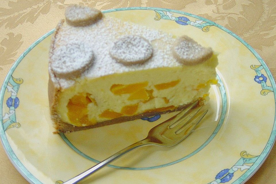 Mascarpone - Pfirsich - Zupfkuchen