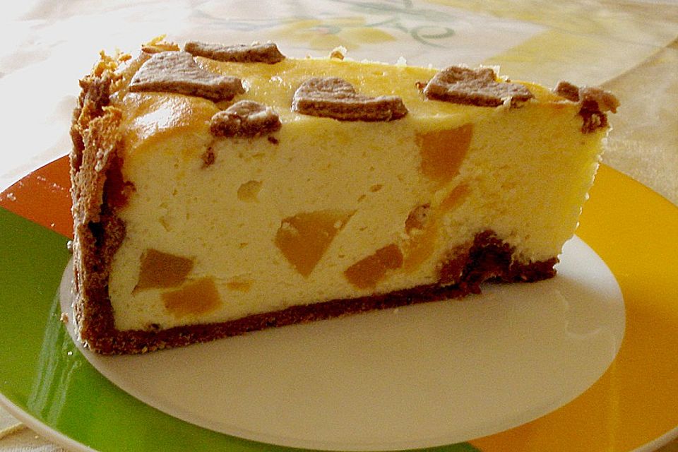 Mascarpone - Pfirsich - Zupfkuchen