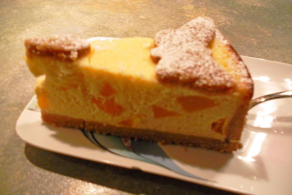 Mascarpone - Pfirsich - Zupfkuchen