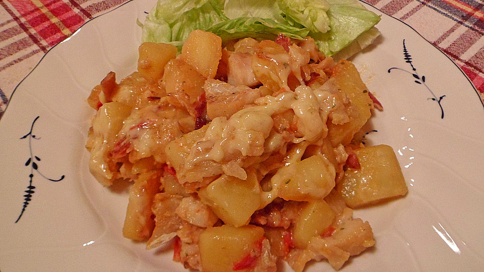 Spanische Fischpfanne