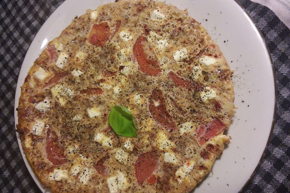 Tomaten - Feta - Omelett