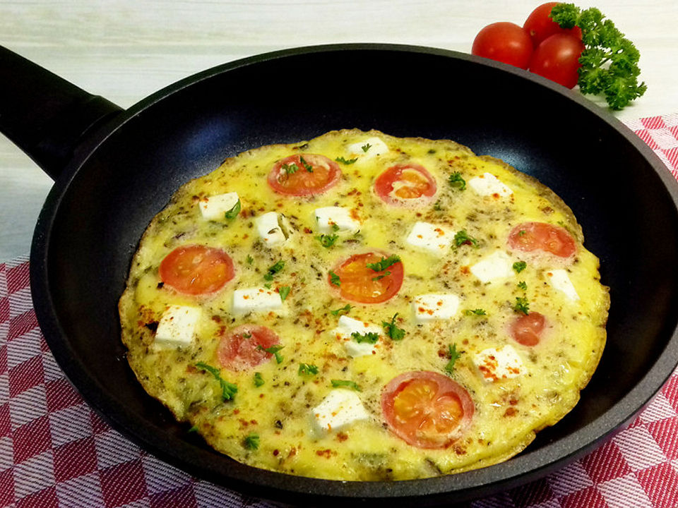 Tomaten - Feta - Omelett von Martina231085| Chefkoch
