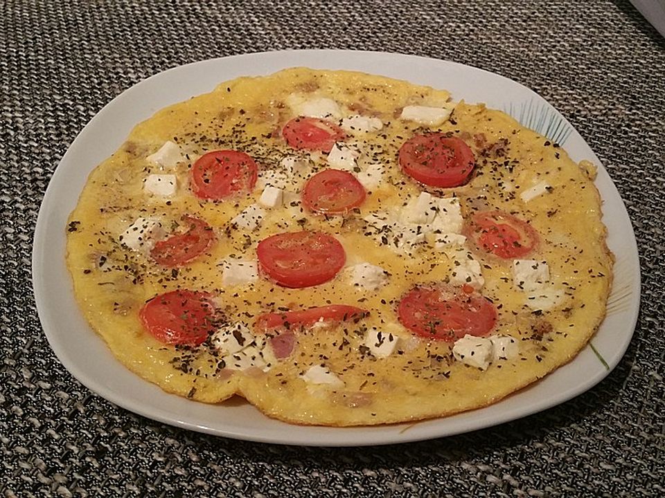 Tomaten - Feta - Omelett von Martina231085 | Chefkoch