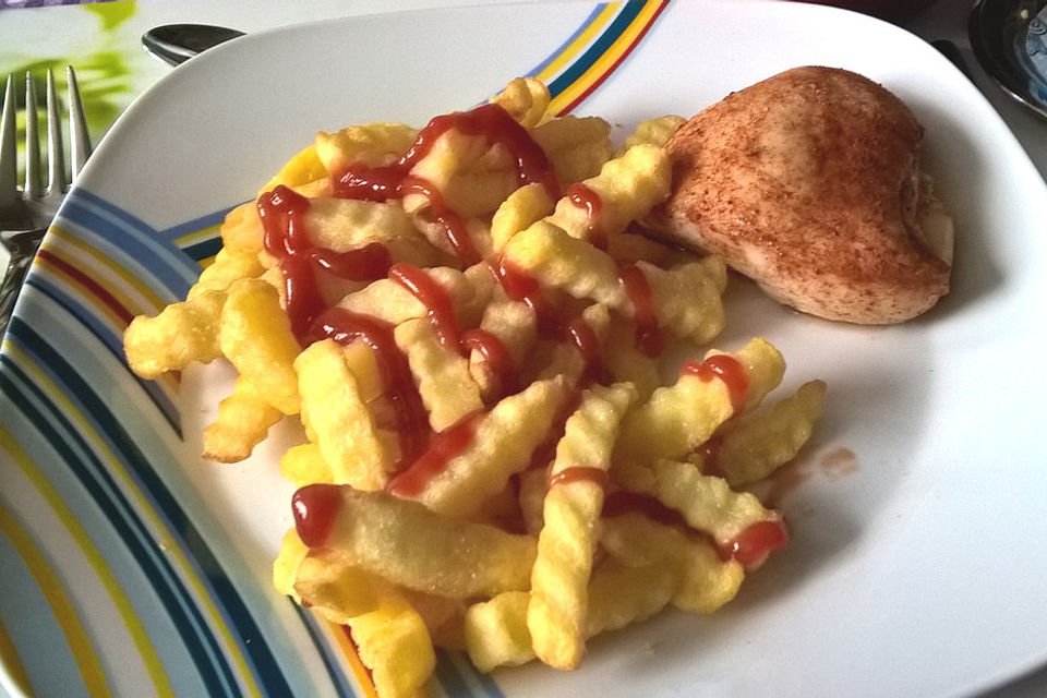 'Ab in den Backofen' - Hühnchen