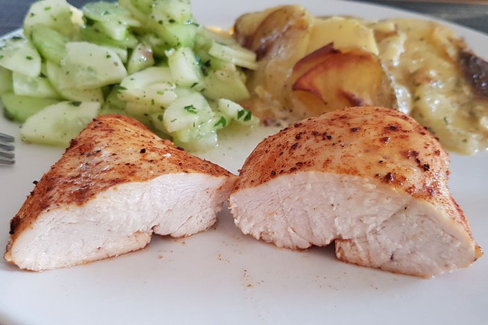 'Ab in den Backofen' - Hühnchen