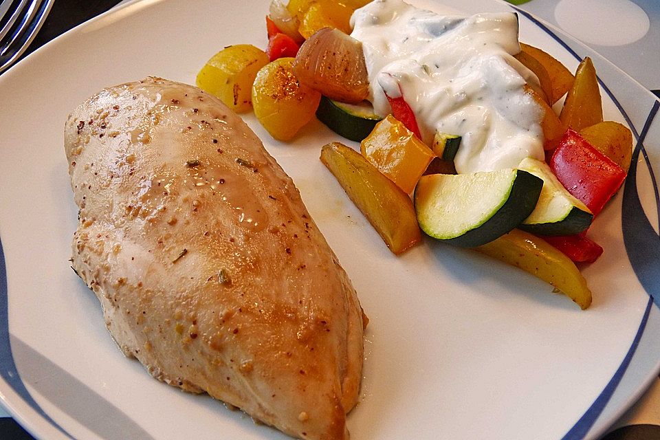 'Ab in den Backofen' - Hühnchen