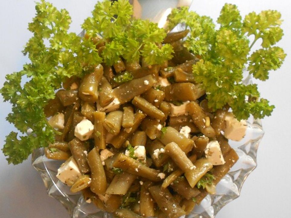 Schneller Bohnensalat mit Feta von Vivian123| Chefkoch