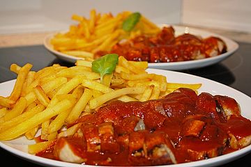 Currywurst Mit Pommes Von Scansano Chefkoch