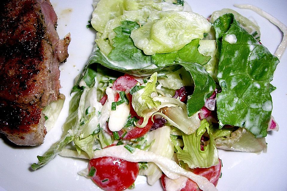 Balsamico - Sahne - Dressing