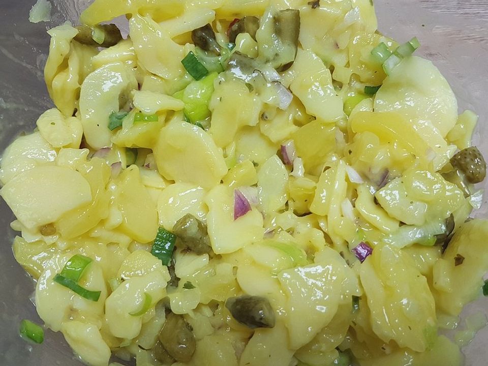 Kartoffelsalat mit Essig und Öl von falkin| Chefkoch