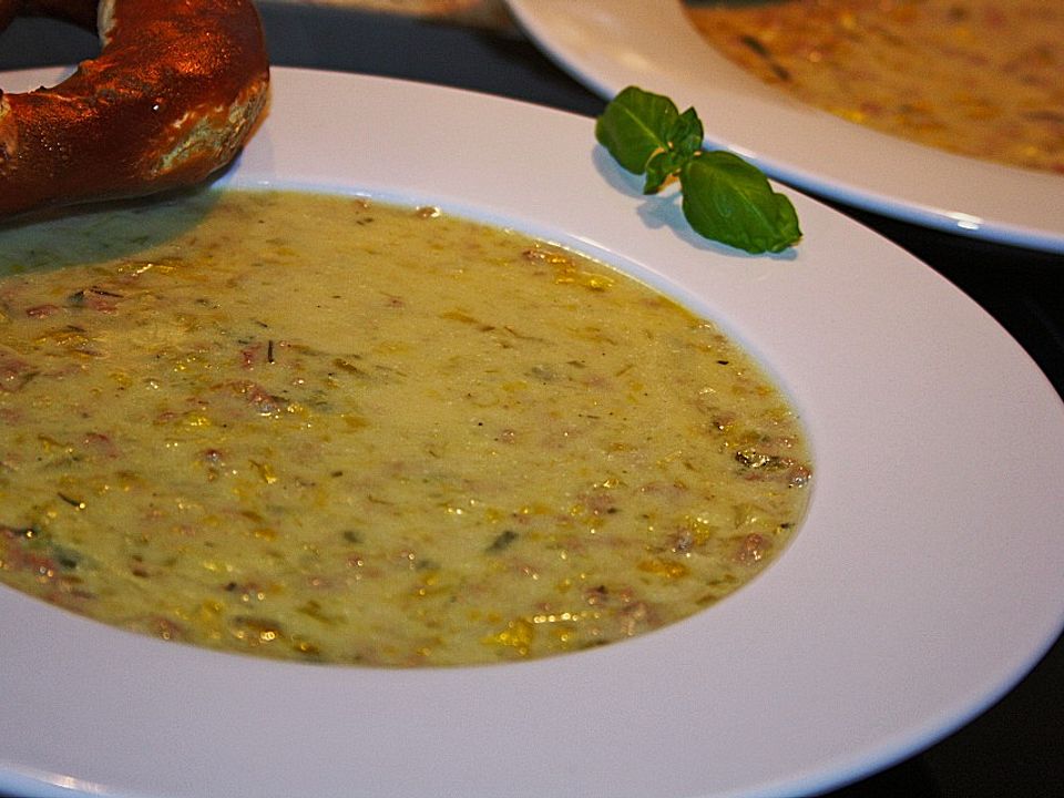 Lauchsuppe mit Hackfleisch von badermichel | Chefkoch