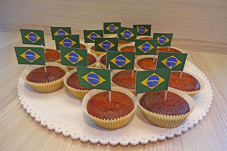 Brasilianische Sünde oder Muffins aus Brasilien