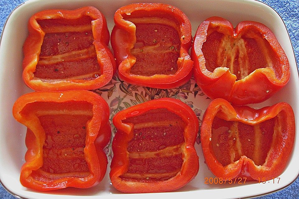 Gefüllte Paprika vom Creativkoch Gefüllte Paprika vom Creativkoch