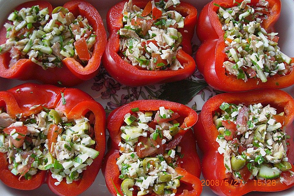 Gefüllte Paprika vom Creativkoch Gefüllte Paprika vom Creativkoch