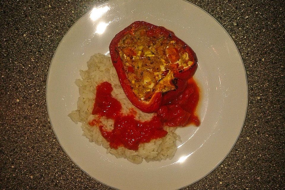 Gefüllte Paprika vom Creativkoch Gefüllte Paprika vom Creativkoch