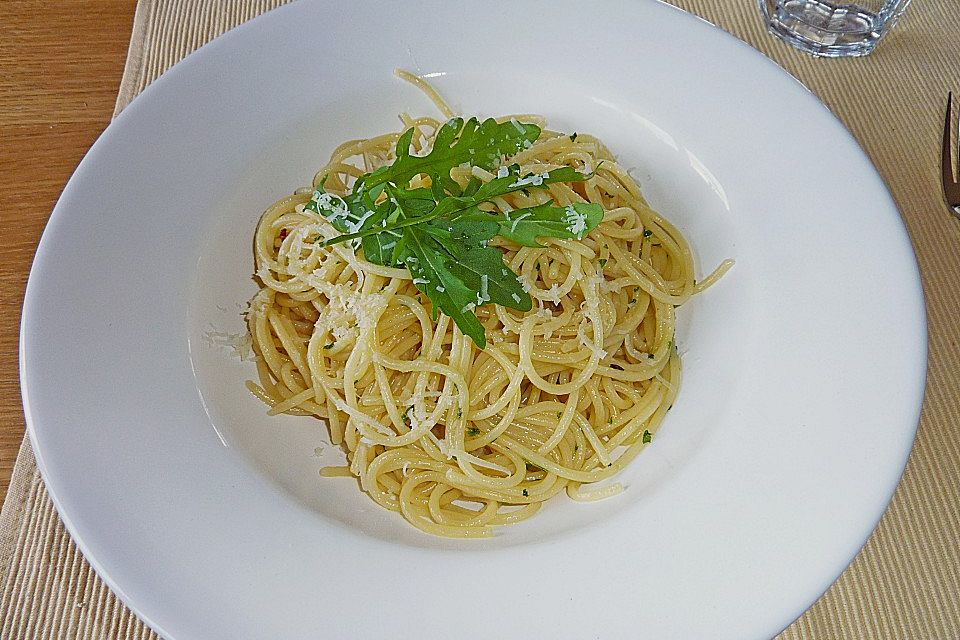 Spaghetti alla Rucola