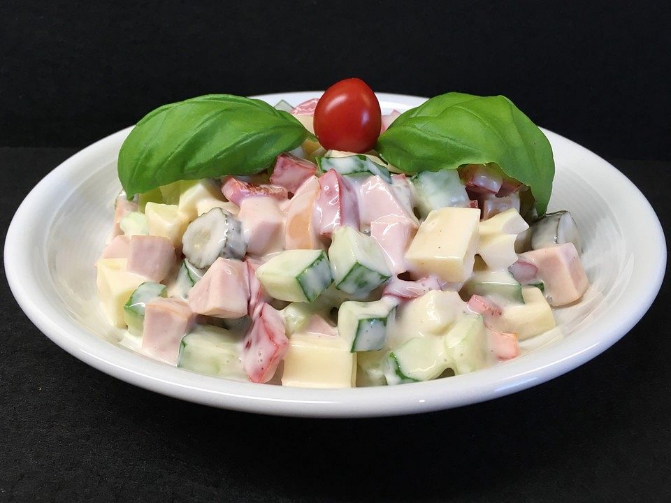 Bunter Käse - Wurst - Salat von HeXeChiara| Chefkoch