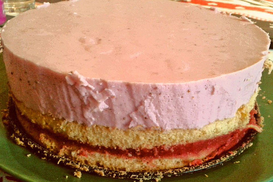 Erdbeer - Quark - Torte