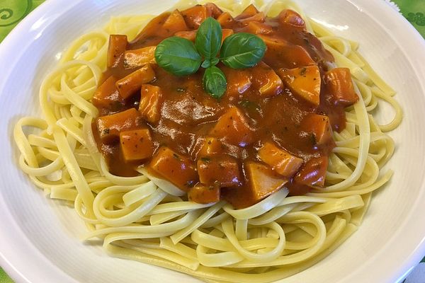 Einfache Tomatensoße für Nudeln von axelertner | Chefkoch