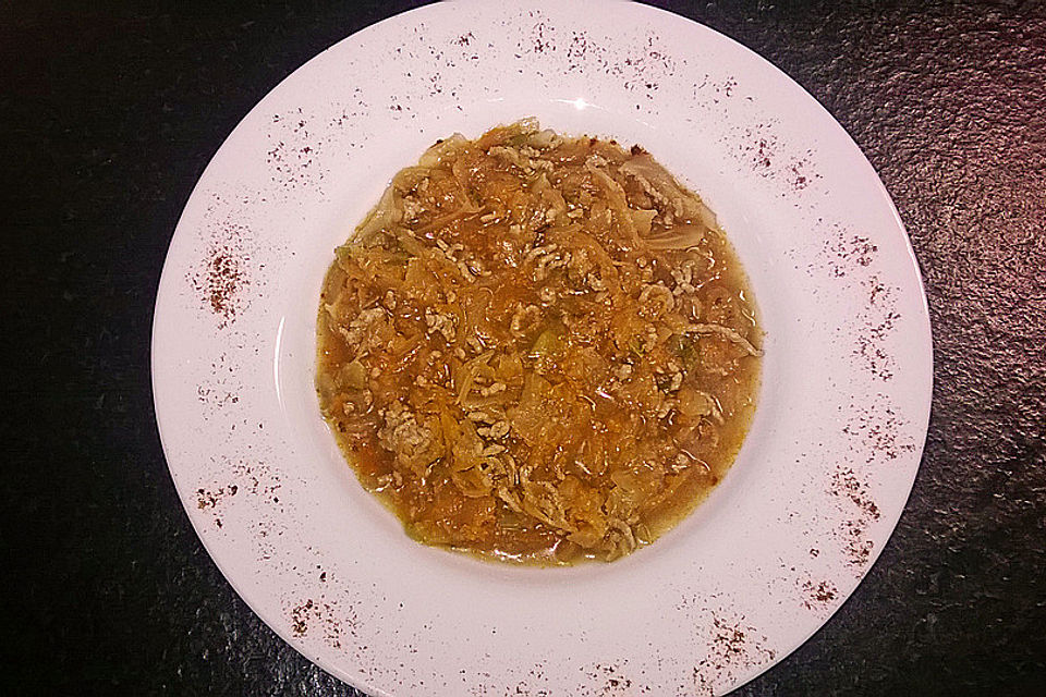 Elsässer Hackfleischsuppe Elsässer Hackfleischsuppe