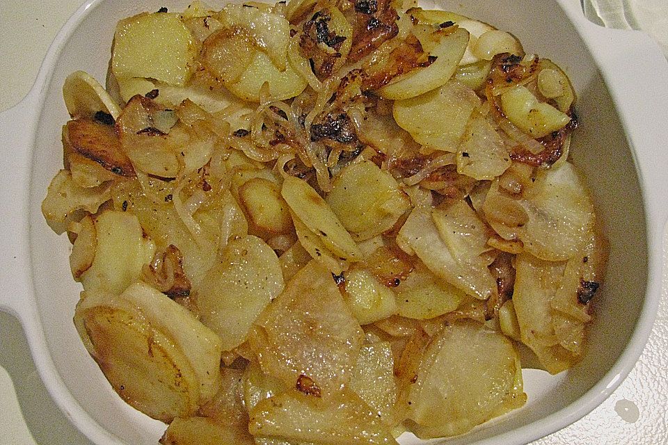 Kohlrabi - Kartoffel - Gratin