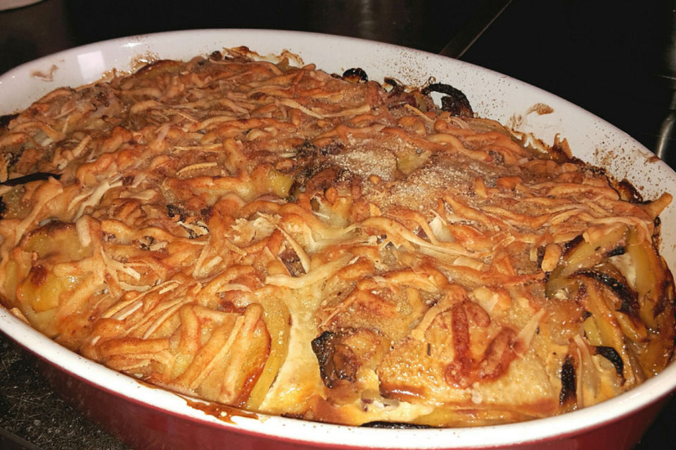 Kohlrabi - Kartoffel - Gratin