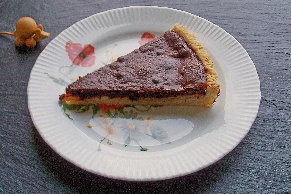 Schoko - Birnen - Tarte