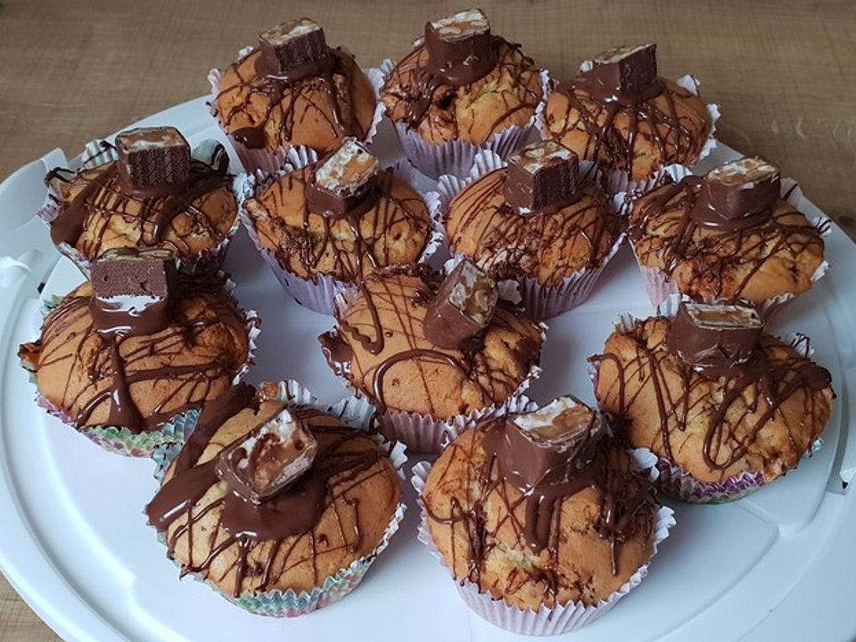 Snickers - Muffins von lunakatz| Chefkoch