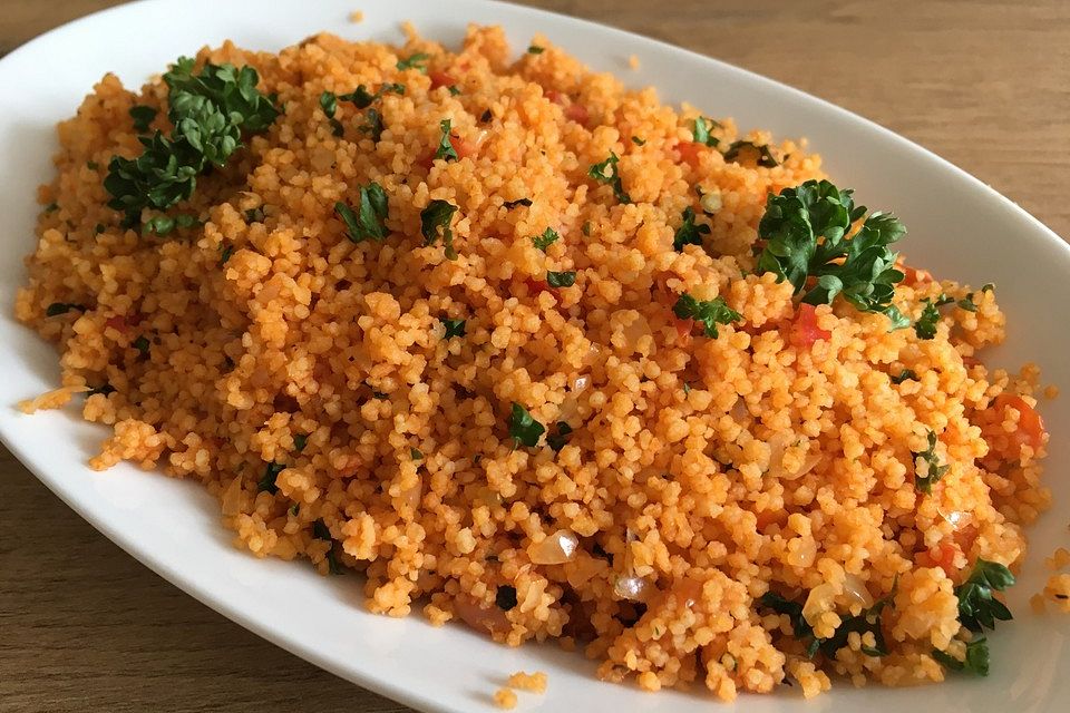 Pikanter Tomaten - Couscous