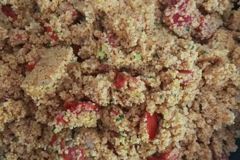 Pikanter Tomaten - Couscous