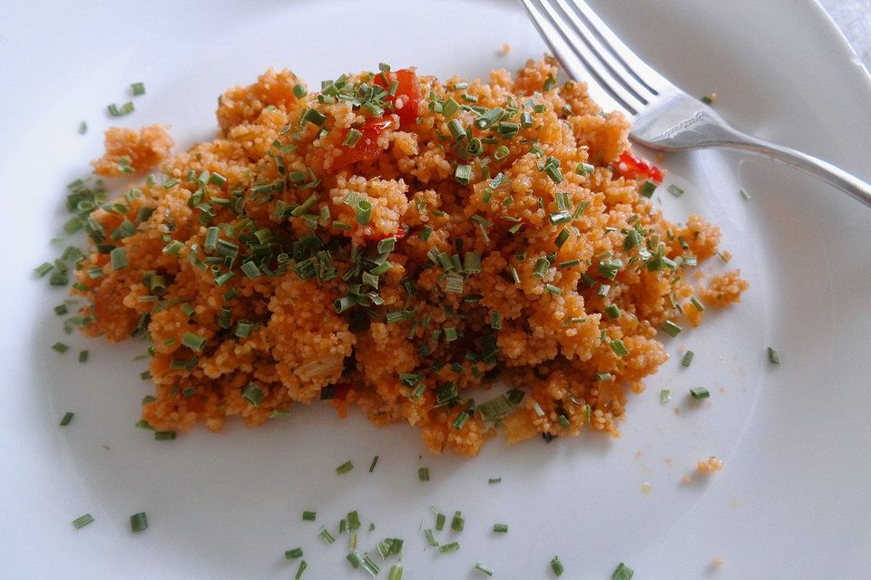 Pikanter Tomaten - Couscous