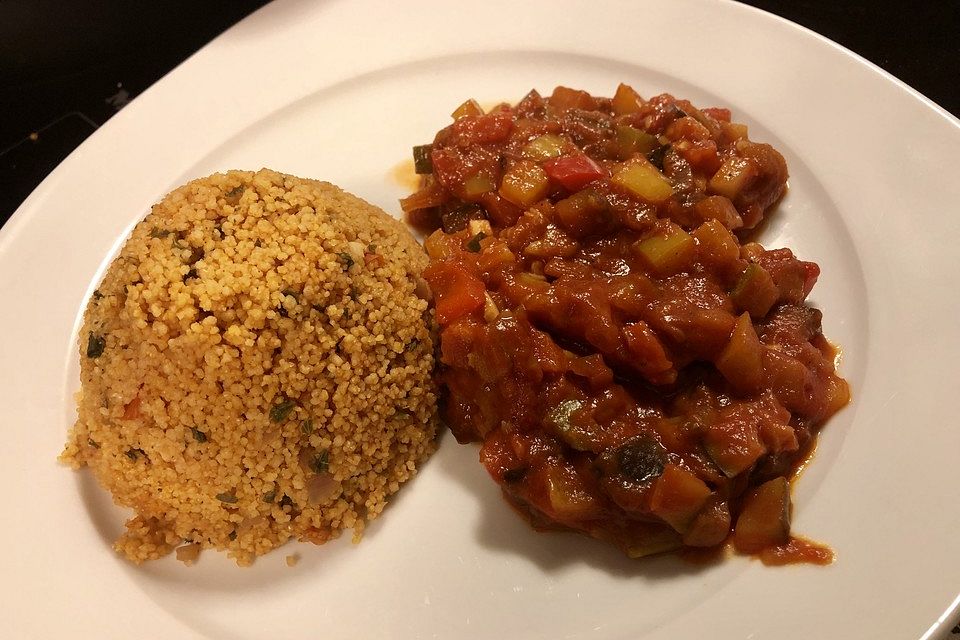 Pikanter Tomaten - Couscous