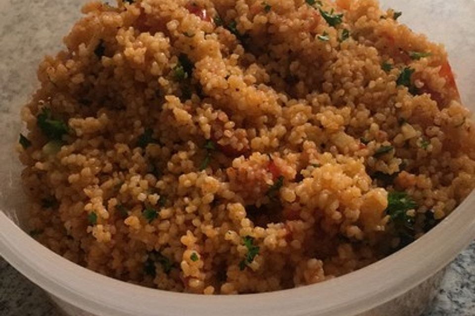 Pikanter Tomaten - Couscous