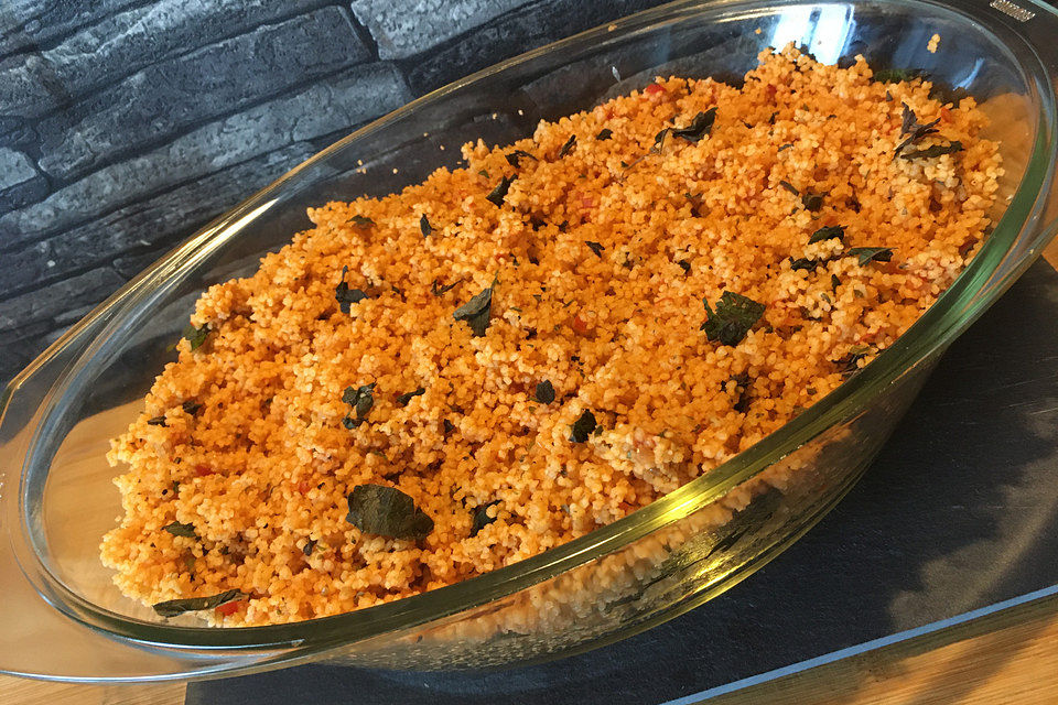 Pikanter Tomaten - Couscous