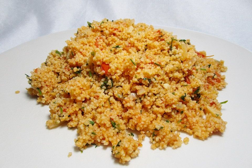 Pikanter Tomaten - Couscous