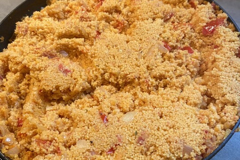 Pikanter Tomaten - Couscous