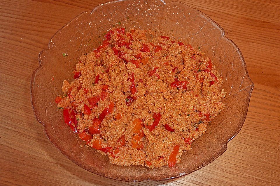 Pikanter Tomaten - Couscous