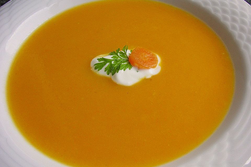 Karotten - Joghurt - Suppe